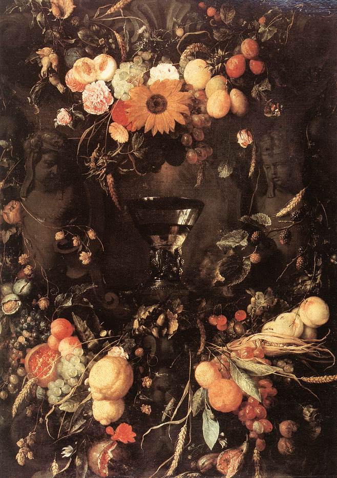 Jan Davidsz. de Heem Fruit and Flower